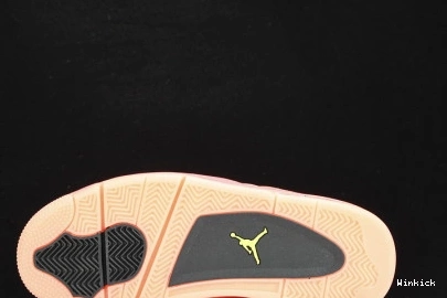 PUNCH NRG BLACK-VOLT' 'HOT JORDAN WMNS AQ9128-600 RETRO AIR 4 1216